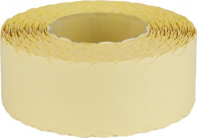 Árazószalag, 22x12 mm, citrom