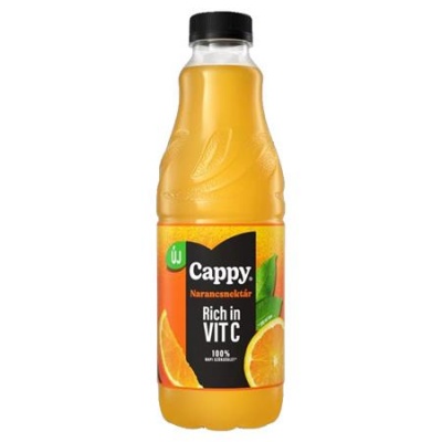 Gyümölcslé, 55%, 1 l, CAPPY "VitC", narancs