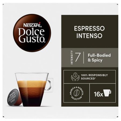 Kávékapszula, 16 db,  NESCAFÉ DOLCE GUSTO "Espresso Intenso"
