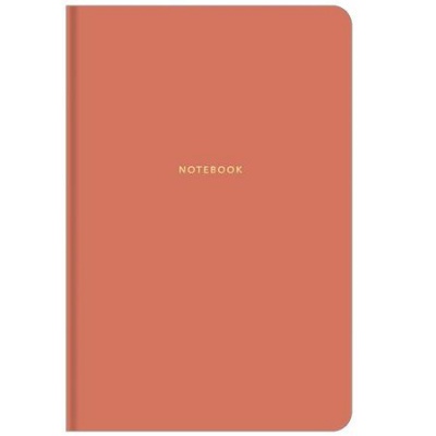 Jegyzetfüzet, B5, vonalas, 80 lap, keményfedeles, SHKOLYARYK, narancs