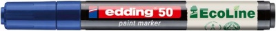 Lakkmarker, 2-3 mm, EDDING "50", kék