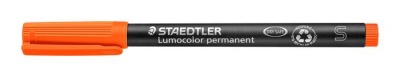 Alkoholos marker, OHP, 0,4 mm, STAEDTLER "Lumocolor® 313 S", narancssárga