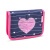 Tolltartó, klapnis, cipzáras, BELMIL "Simple Hearts", rózsaszín szív