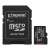 Memóriakártya, microSDXC, 512GB, C10/UHS-I/U3/V30/A1, Gen3, adapter, KINGSTON "Canvas Select Plus"